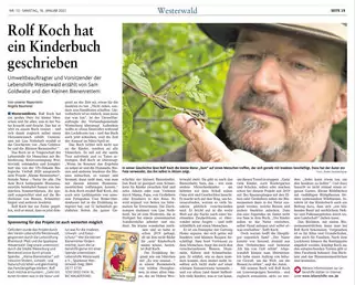 Bild von Zeitungsartikel Rolf Koch hat ein Buch geschrieben