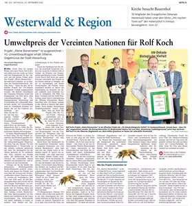 Bild vom Westerwälder Zeitung vom 23.09.2020