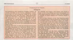 Bild vom Wäller Wochenspiegel vom 01.10.2020